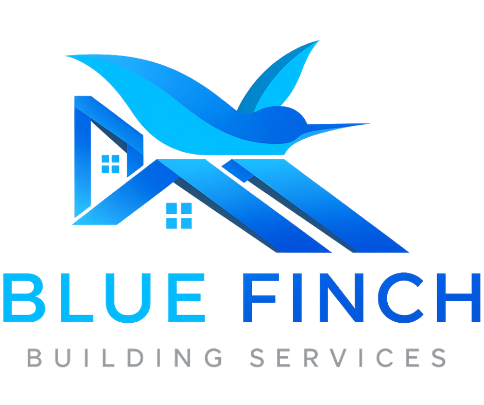 blue simple real state agent facebook post