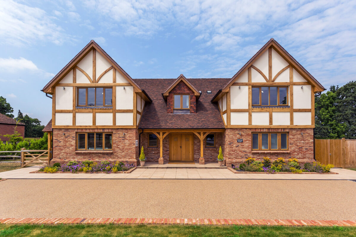 Large two storey home built by Blue Finch Building Services